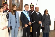 Video: así fue la breve visita de Macri a Tucumán para los festejos por el 9 de Julio