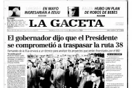 Tres visitas a Tucumán signadas por la crisis del país y las inundaciones