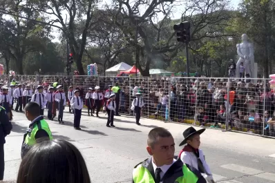 Los niños fueron grandes protagonistas en el Día de la Independencia