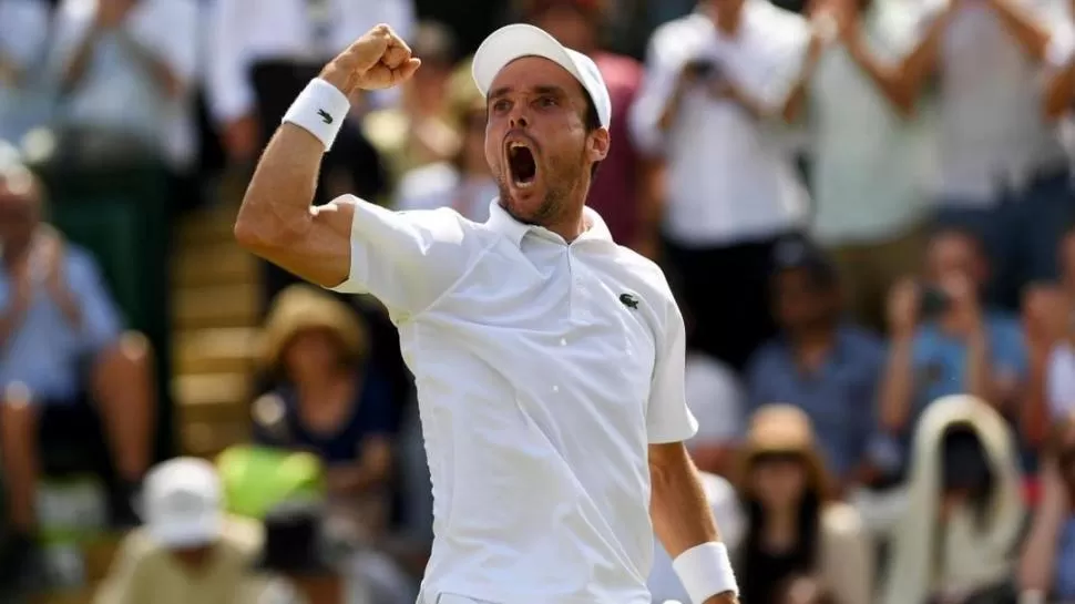 PRÓXIMO RIVAL. Bautista Agut le ganó ayer a Benoit Paire, 6-3, 7-5 y 6-2. reuters