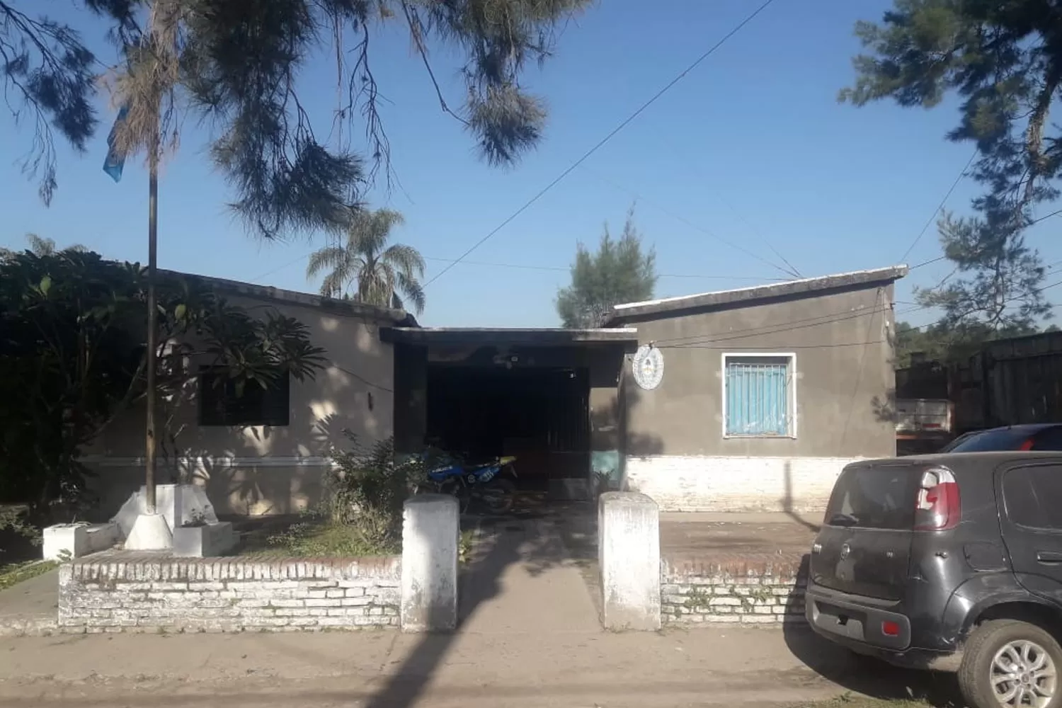 COMISARÍA DE ACHERAL. Allí se realizó la denuncia.