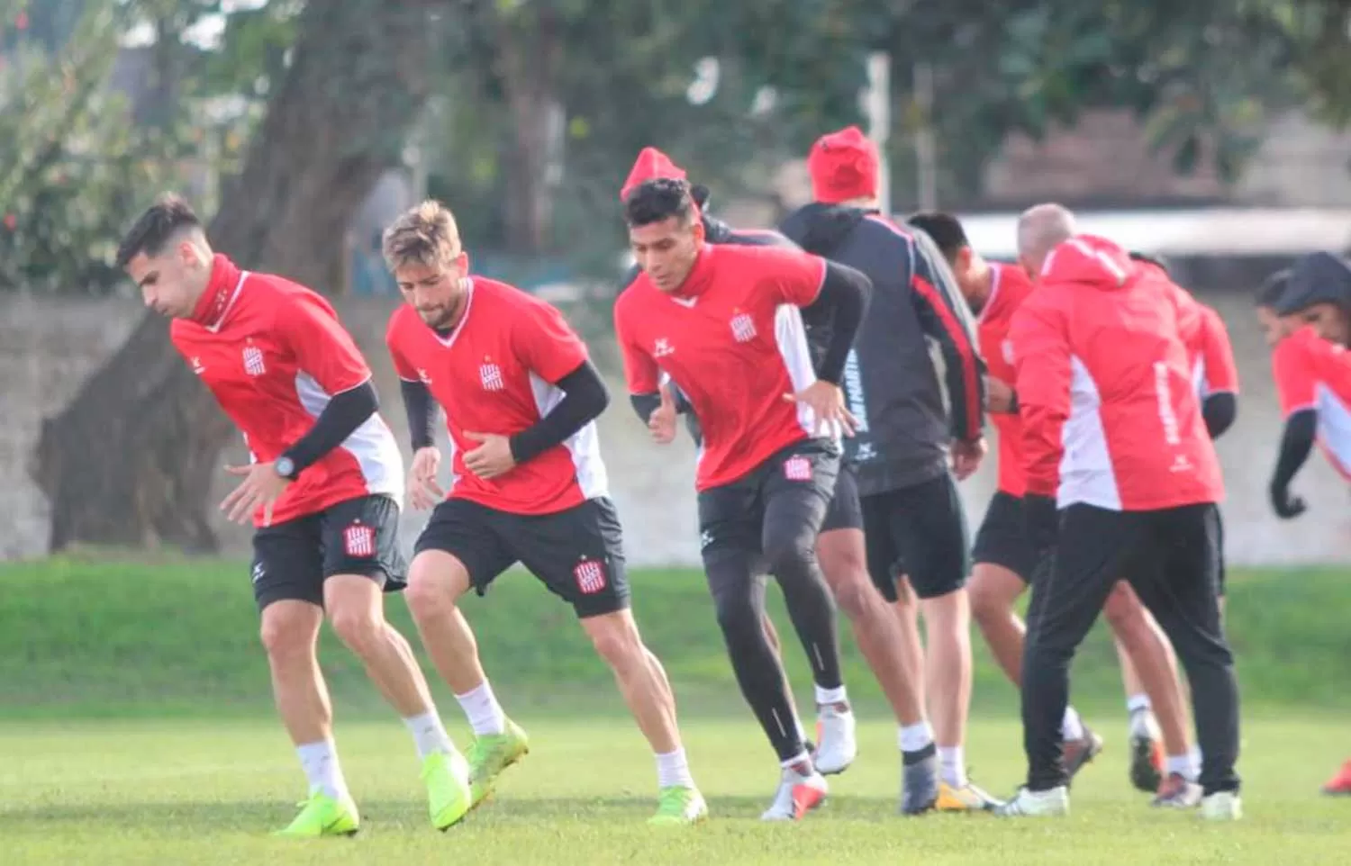 PUESTA A PUNTO. San Martín llegó hoy a Perico para continuar la pretemporada.