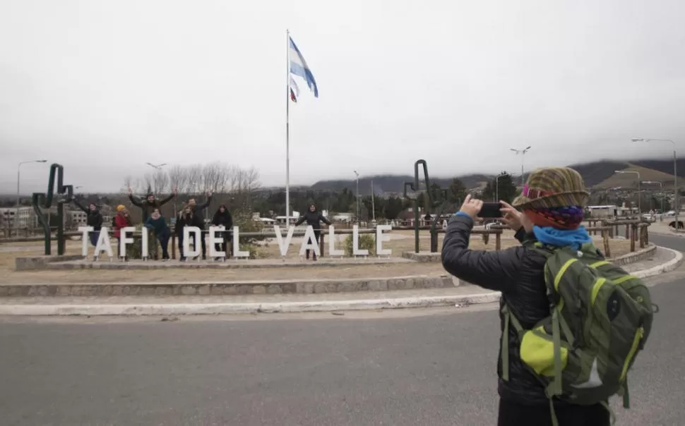 OCUPADA. Un aluvión de turistas colmó la capacidad de alojamiento de Tafí del Valle y otras localidades. LA GACETA / FOTO DE OSVALDO RIPOLL.-