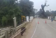 Fallece un obrero al desmoronarse tierra en el puente del río Muerto