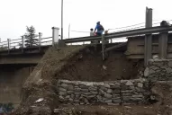 En 2017, la DPV había advertido que se tendría que hacer un nuevo puente sobre el río Muerto