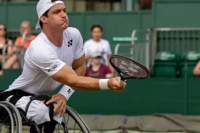 Tenis adaptado: Gustavo Fernández irá por su primer título en Wimbledon