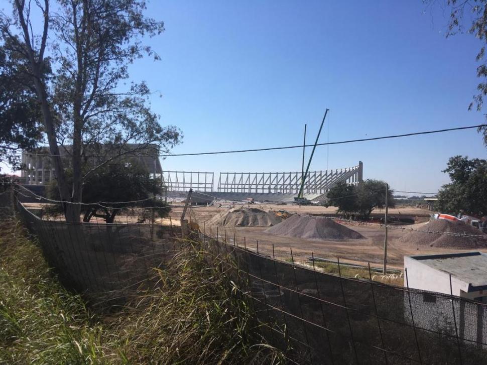 MONUMENTO AL FÚTBOL. Tendrá una capacidad para 28.000 espectadores.