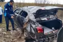 Una familia se accidentó en la ruta 157, a dos kilómetros de la tragedia de La Madrid