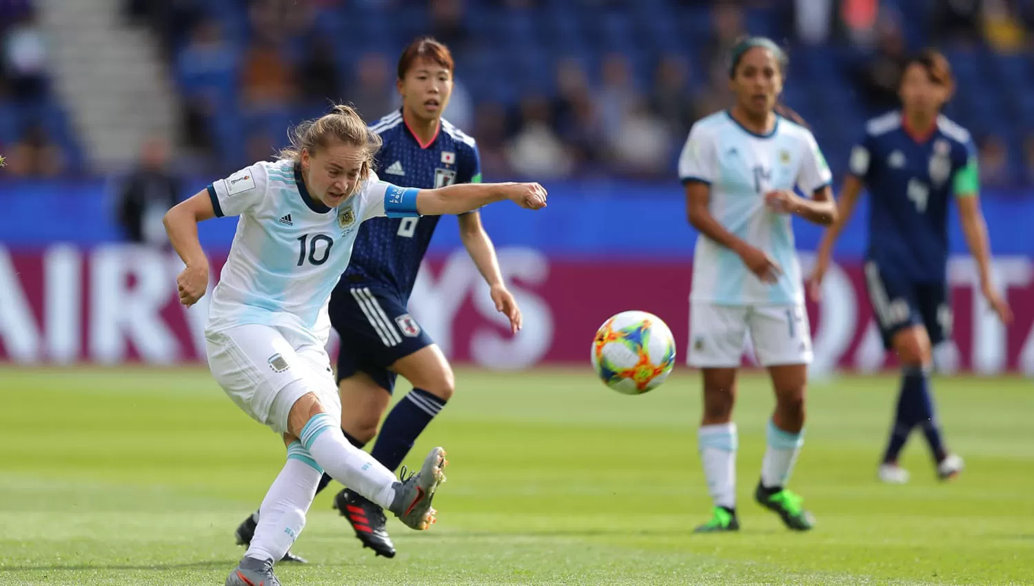 Estefanía Banini, capitana de la Selección femenina. (FOTO TOMADA DE es.fifa.com)