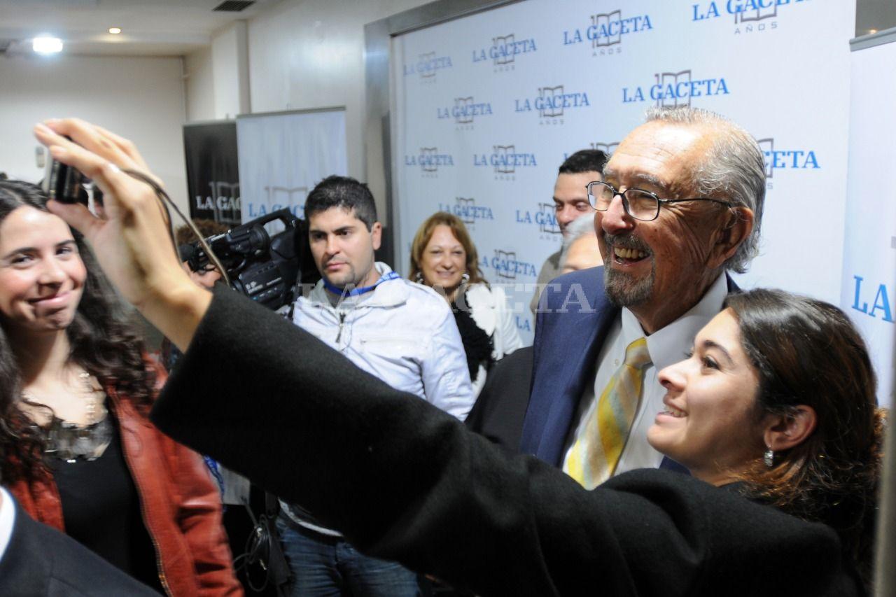 César Pelli durante su última visita en Tucumán, en 2012.