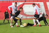 San Martín le ganó el primer amistoso a Mitre con un penal convertido por Matos