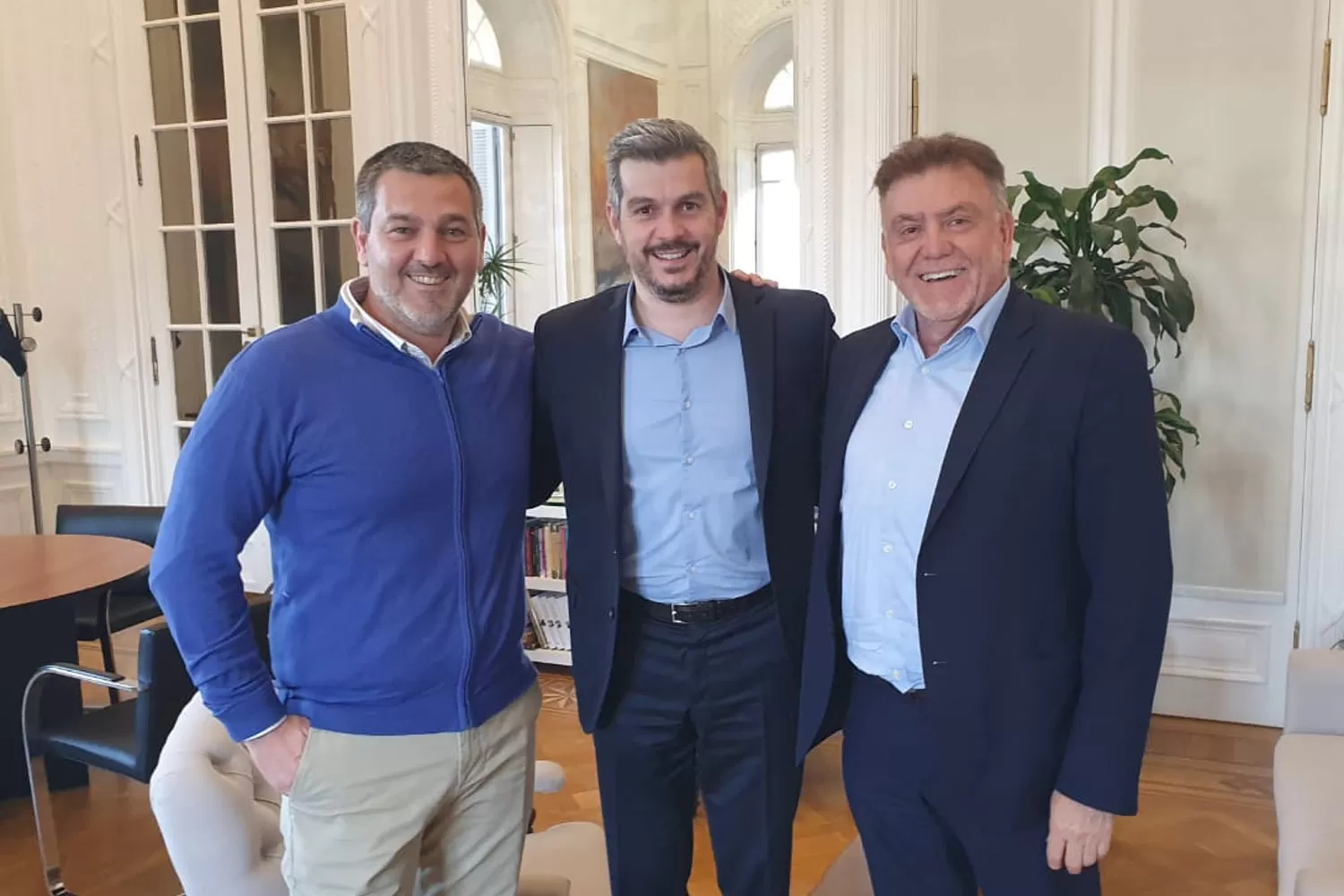 EN LA CASA ROSADA. Colombres Garmendia, Peña y Amaya.