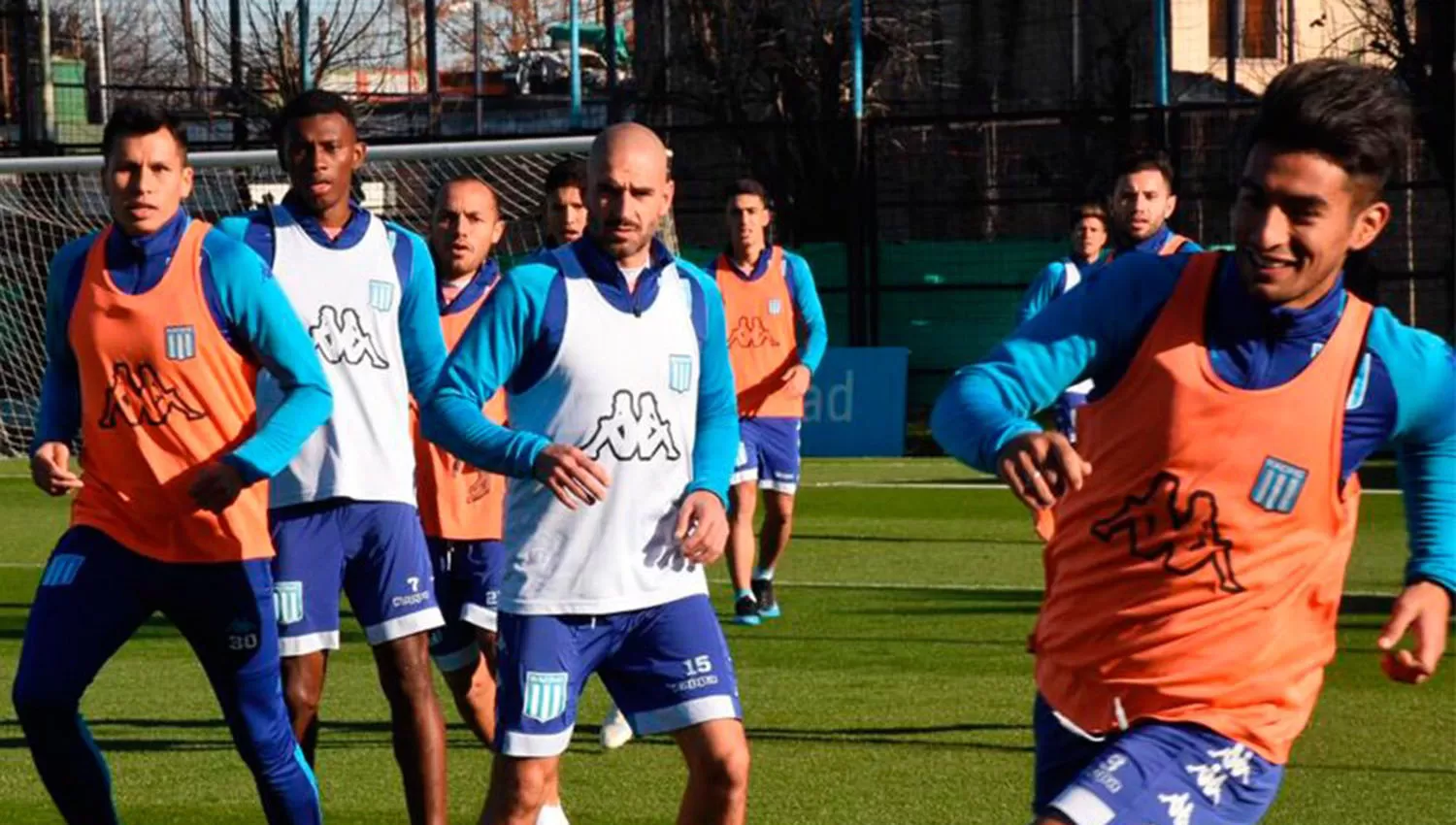 LIsandro López será titular en la Academia. (FOTO TOMADA DE PRENSA RACING CLUB)