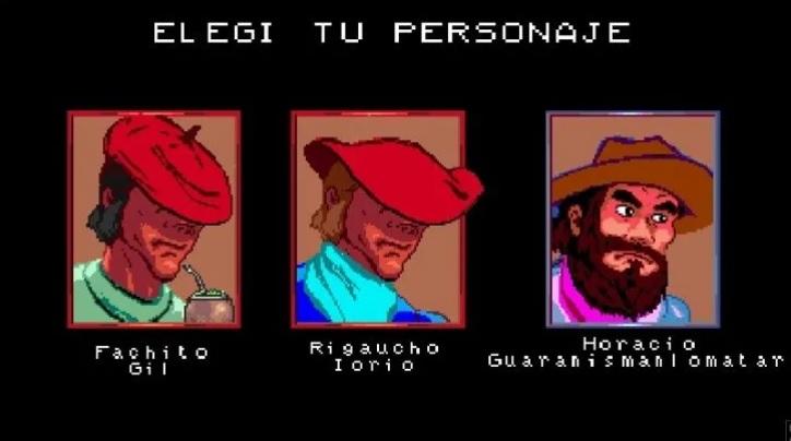 El ingenio a la orden del día: crearon un videojuego de Gauchos vs Veganos