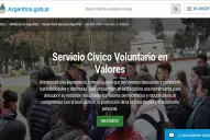 Más de 24.000 jóvenes se inscribieron al Servicio Cívico Voluntario en las últimas 96 horas
