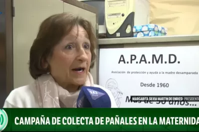 Iniciaron una campaña para recolectar pañales en La Maternidad
