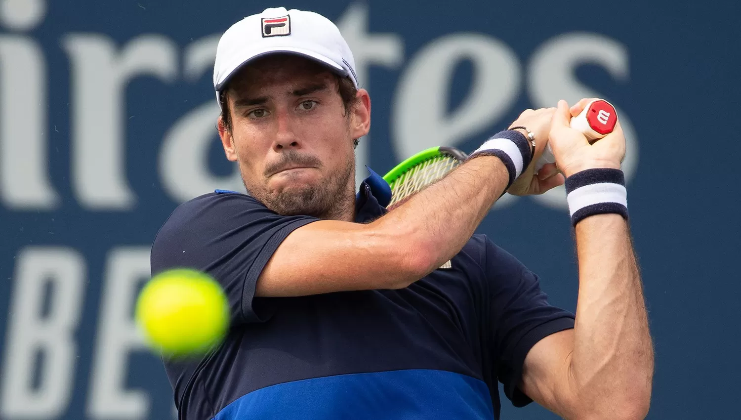 Guido Pella tuvoun buen comienzo en Montreal. (FOTO TOMADA DE TWITTER @Argentenis1)