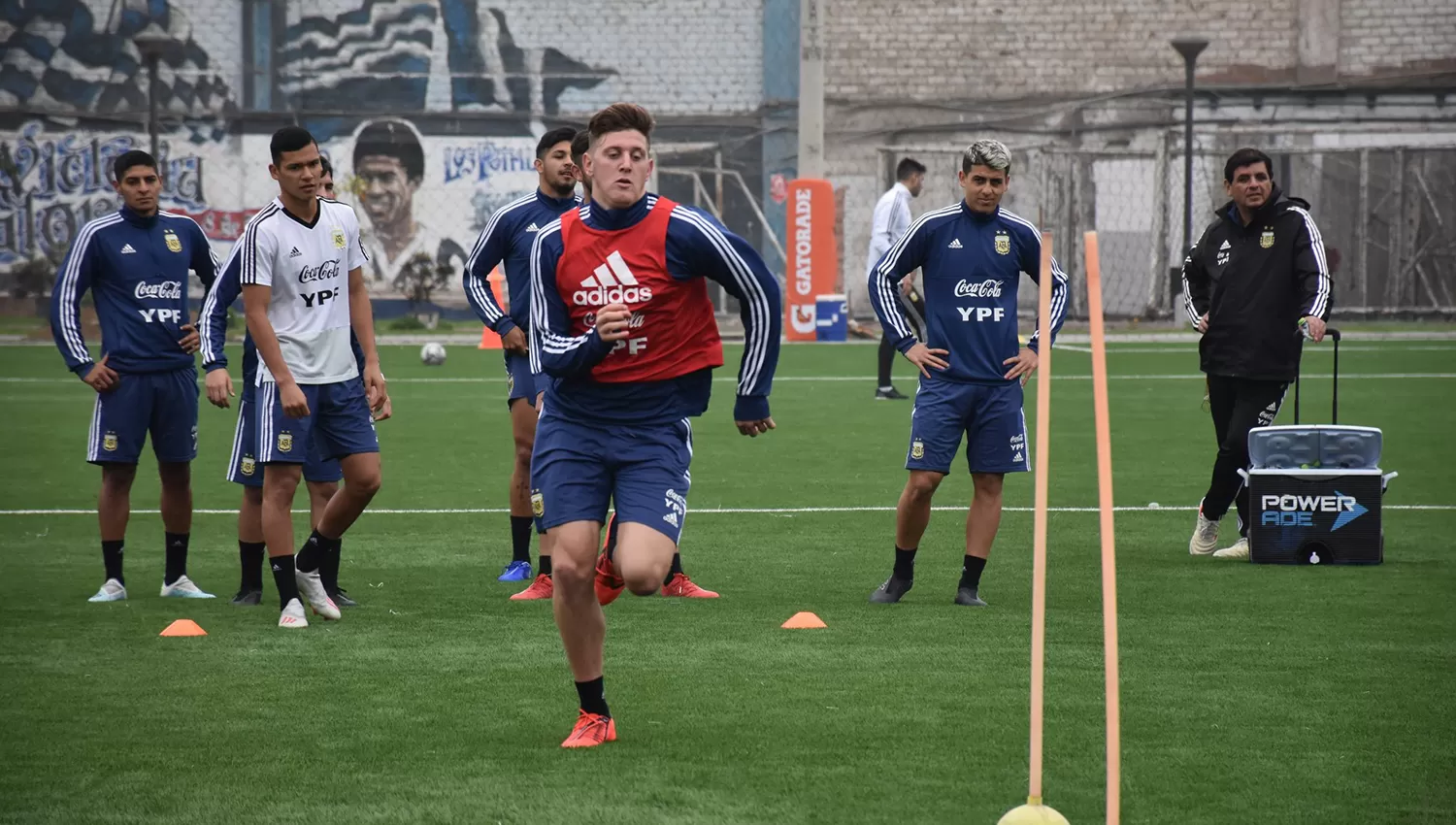 Adolfo Gaich, centrodelantero de Argentina. (FOTO TOMADA DE TWITTER @Argentina)