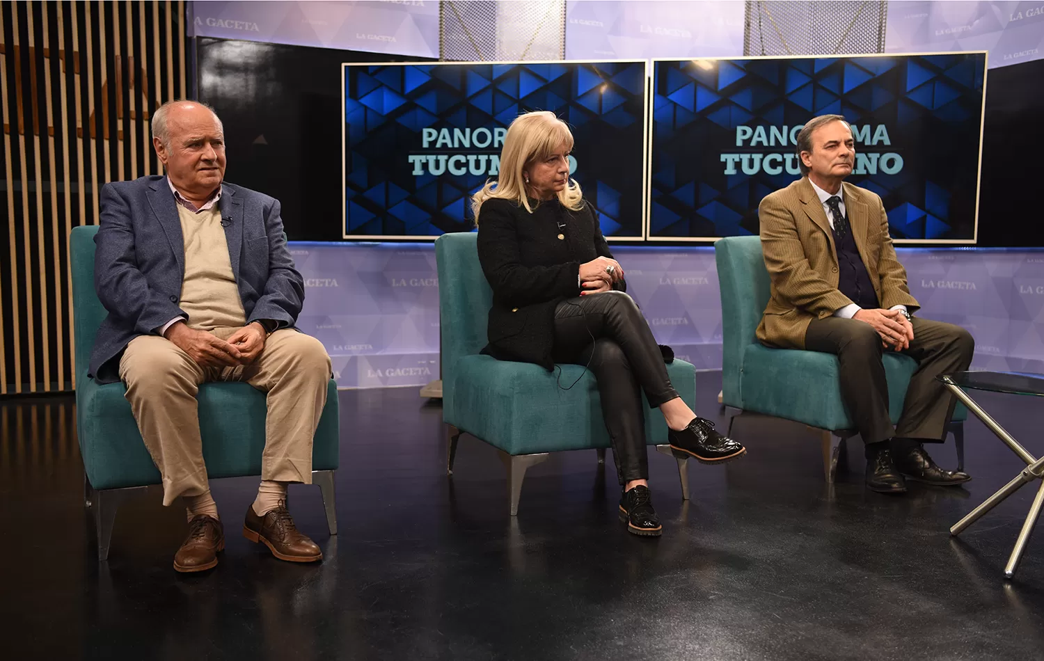 Dato, Pedicone y Del Busto, en Panorama Tucumano.