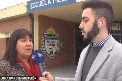 La directora de la escuela: esto pasa porque es una realidad social