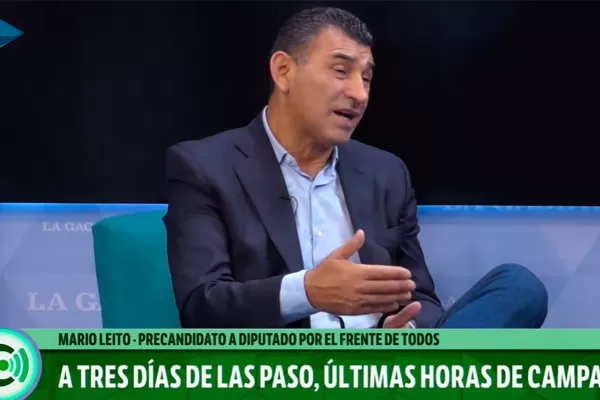 “Vamos a ganar las elecciones”, pronosticó Leito