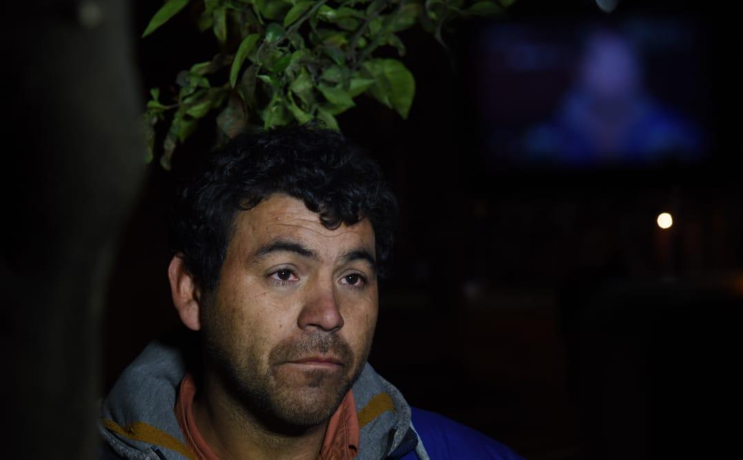 Francisco Adán Peñalva, el abuelo del nene asesinado, fue quien trasladó el cuerpo hasta el CAPS