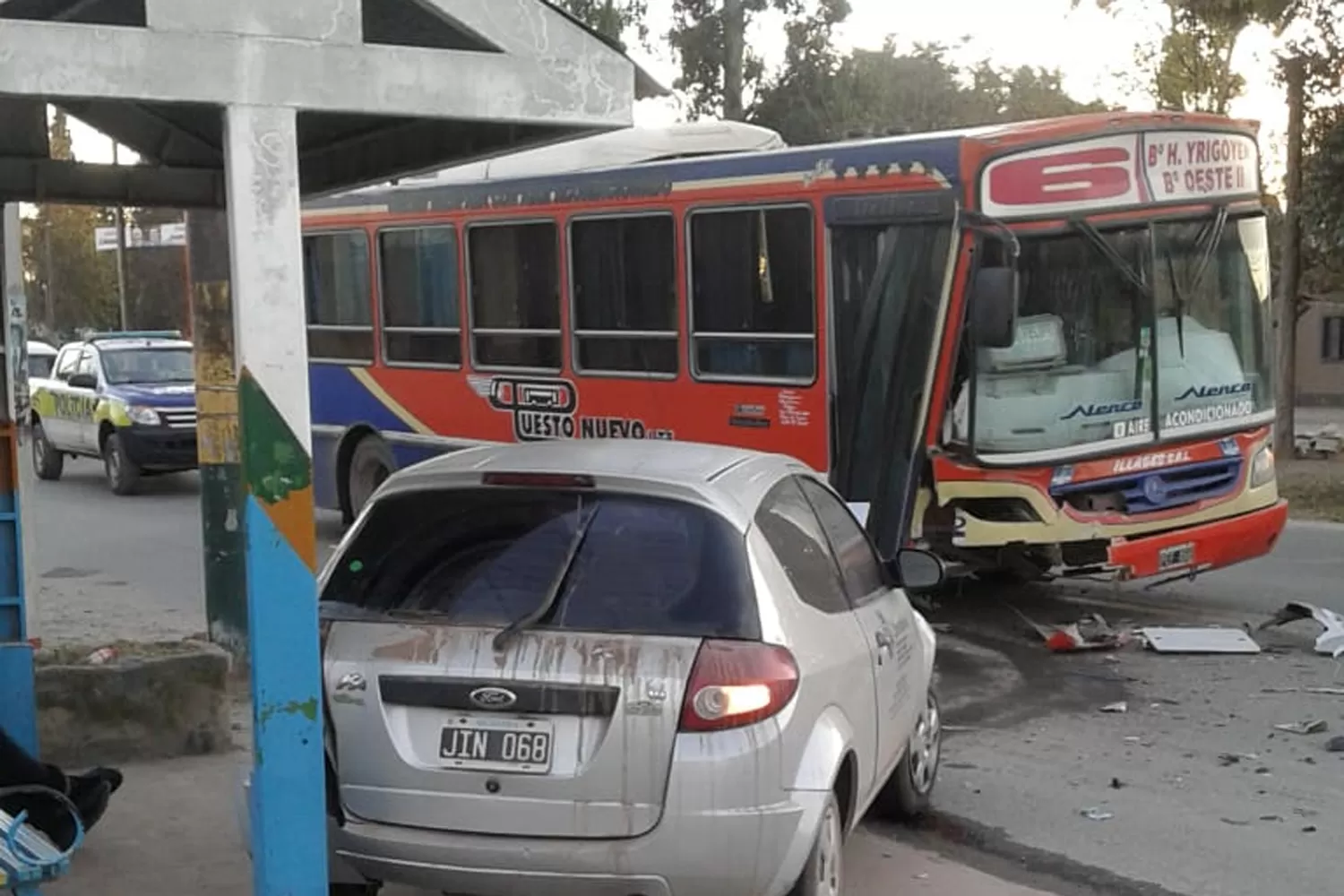 ACCIDENTE EN SAN JOSÉ. 