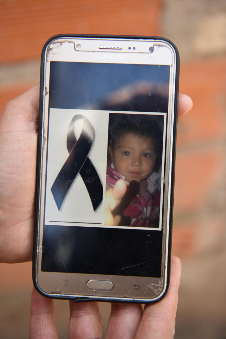 BENJAMÍN. Según la familia, el niño había salido a jugar con vecinos en la vereda y luego desapareció.  la gaceta / Fotos de José Nuno