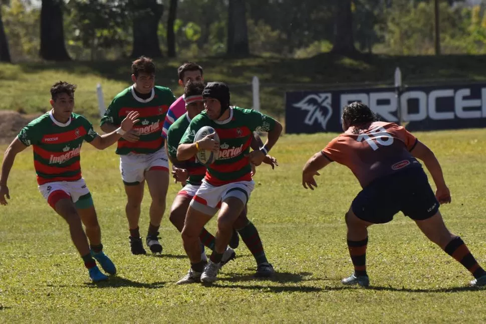 PRIMERA EN CASA. Huirapuca no dejó dudas en su debut en Concepción. la gaceta / foto de Osvaldo Ripoll