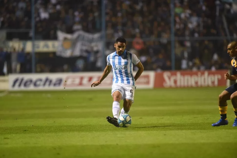 CLAVE. Marcelo Ortiz sabe que el equipo necesita comenzar a sumar de a tres. la gaceta / foto de DIEGO ARAOZ