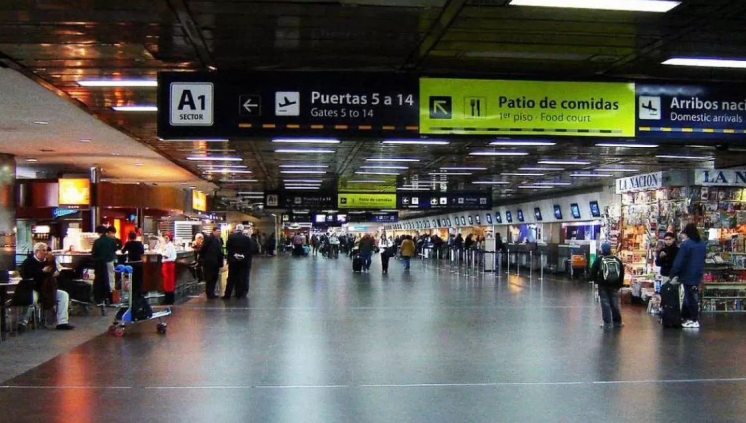 Inconvenientes en Aeroparque. TN / ARCHIVO.