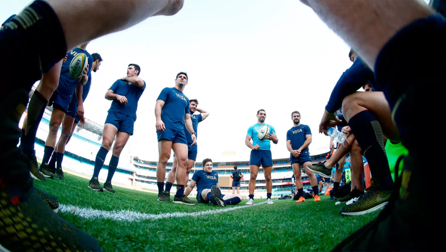 Los Pumas tienen un difícil partido ante los sudafricanos. FOTO TOMADA DE TWITTER.COM/LOSPUMAS