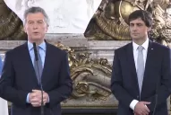 La confusión de Macri en la jura de Lacunza: gracias por acompañarnos este lunes