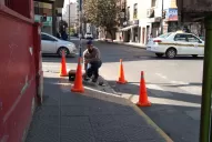 Tras las quejas y la caída de una mujer, arreglan la rampa de San Juan y Muñecas