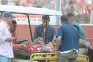 El video del choque entre Moreira y Luciatti, que pasará la noche internado