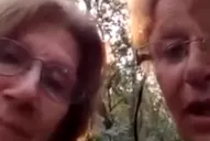 Aterradas pero con buen humor: el mensaje de SOS que enviaron las hermanas perdidas en San Javier