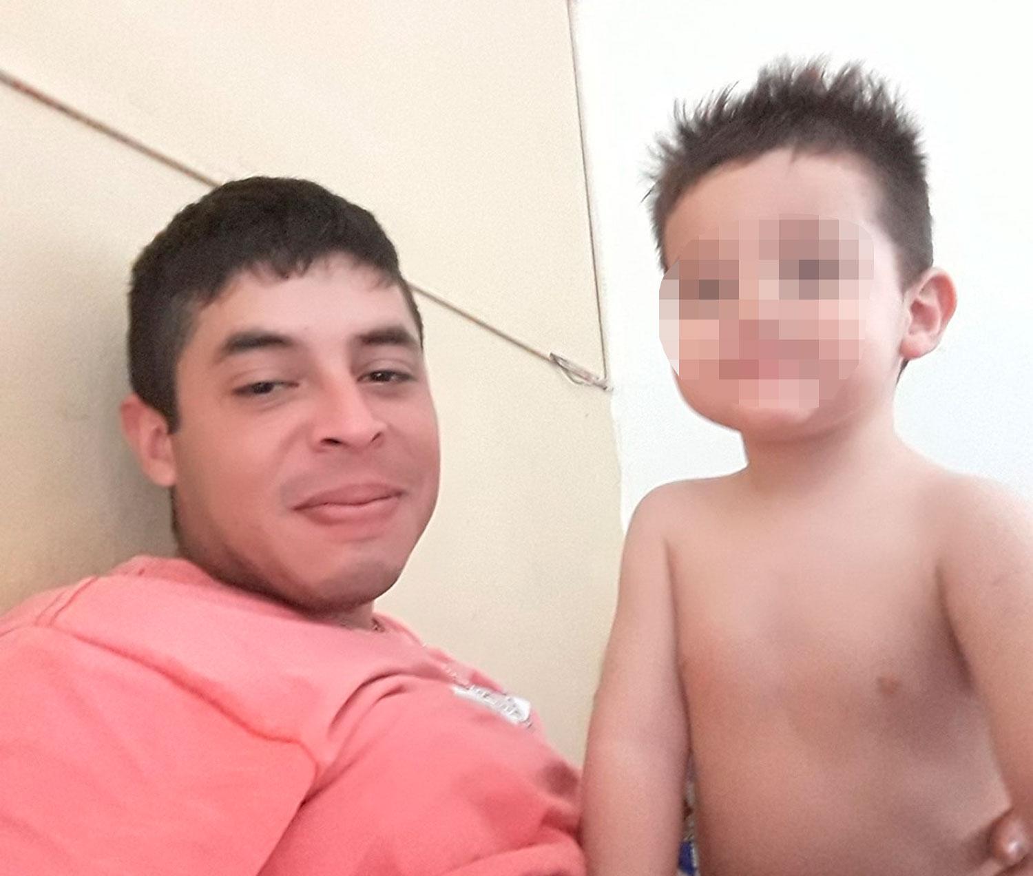 FAMILIA. La víctima tenía un hijo de dos años.FAMILIA. La víctima tenía un hijo de dos años.