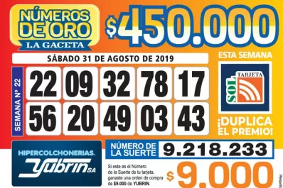 Los Números de Oro de LA GACETA