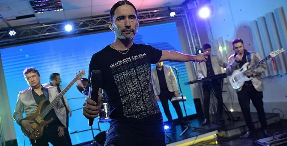 UNA VIDA SALUDABLE. Daniel Agostini cumplirá 46 años el 10 de septiembre y hoy actuará en Tucumán. 