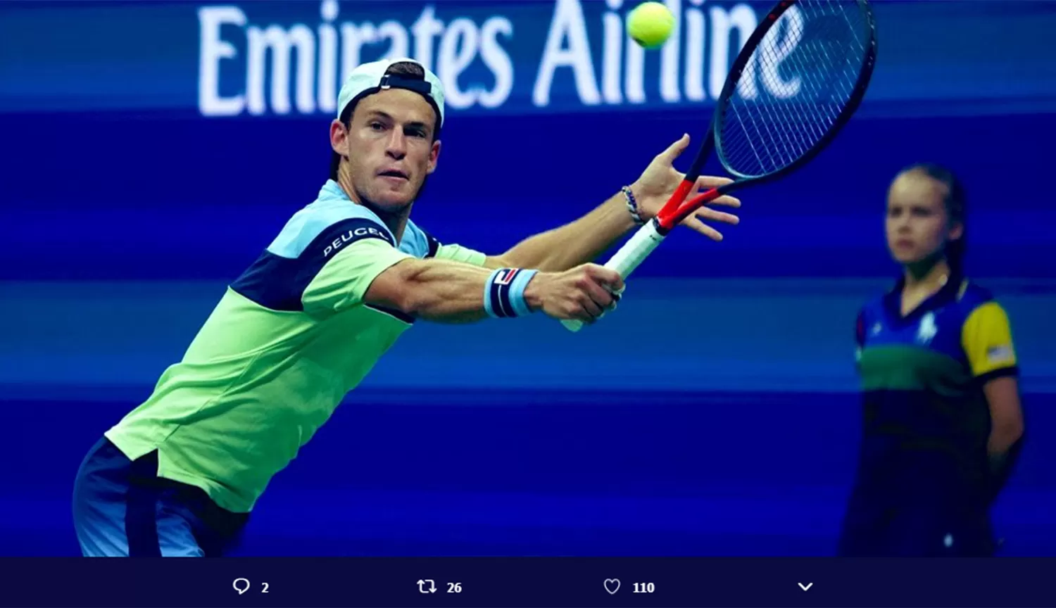 Schwartzman se hizo gigante: derrotó al número seis del mundo y avanzó a cuartos de final del US Open