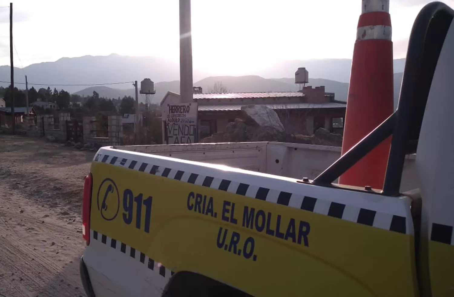 EL MOLLAR. La Policía detuvo esta tarde al presunto abusador.