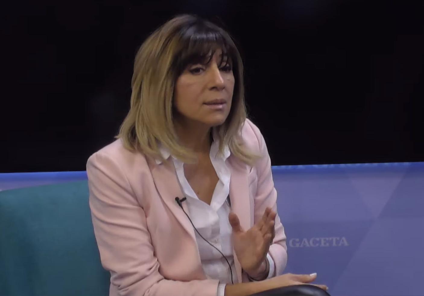 ALIADA OFICIALISTA. Córdoba visitó ayer los estudios de LG Play.