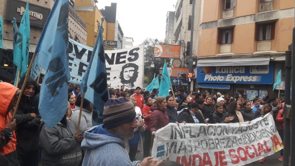 La ciudad se encuentra sitiada por cortes y marchas 