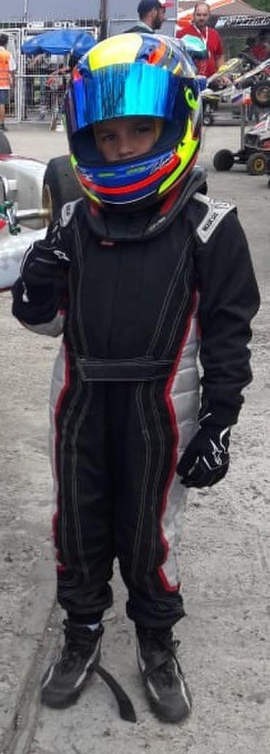 DA EL OKEY. Bautista siempre es optimista en cada carrera que le toca encarar.  