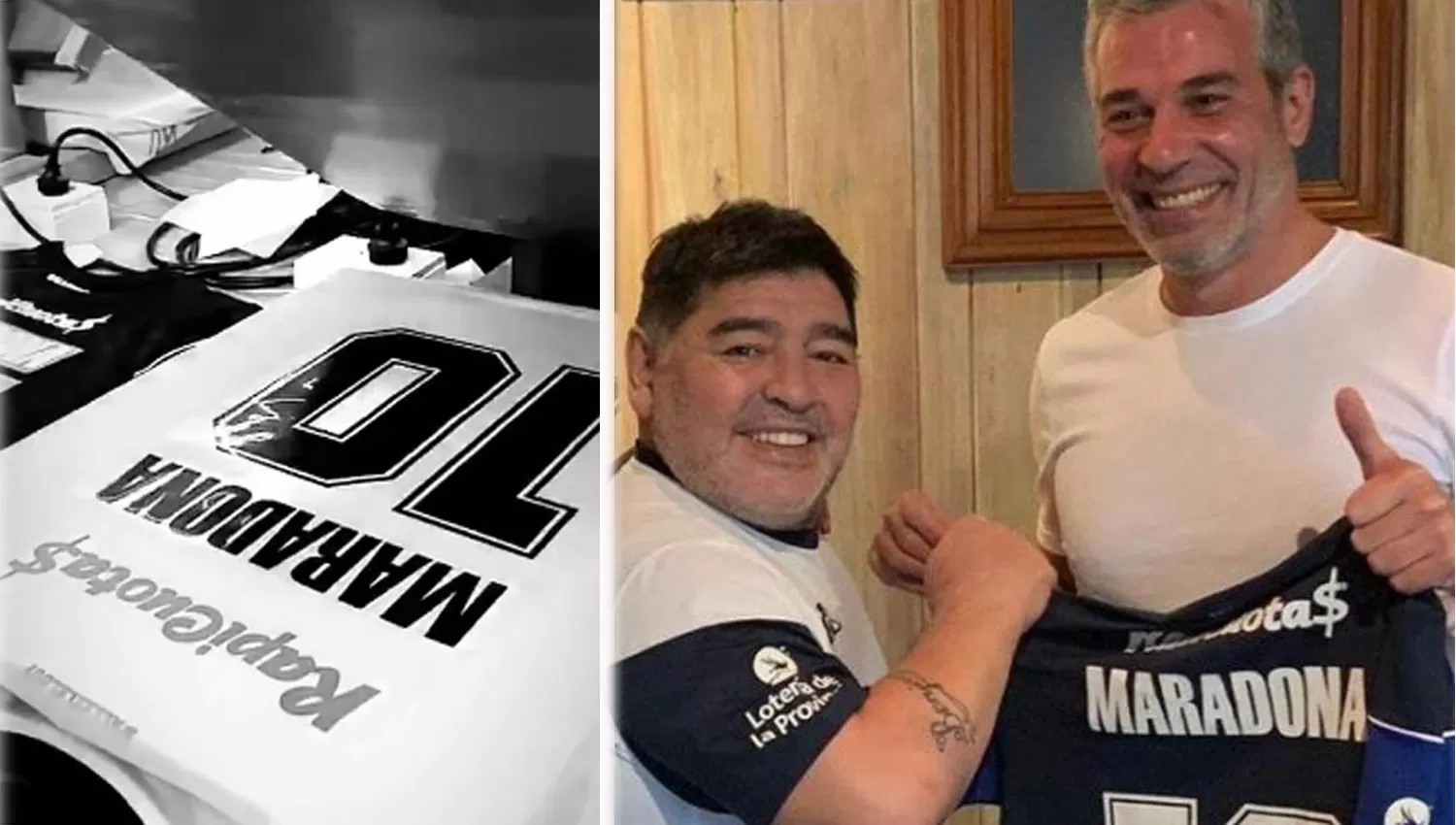 Maradona Gimnasia de La Plata