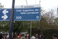 Lleva el nombre de Larrabure una calle de Yerba Buena