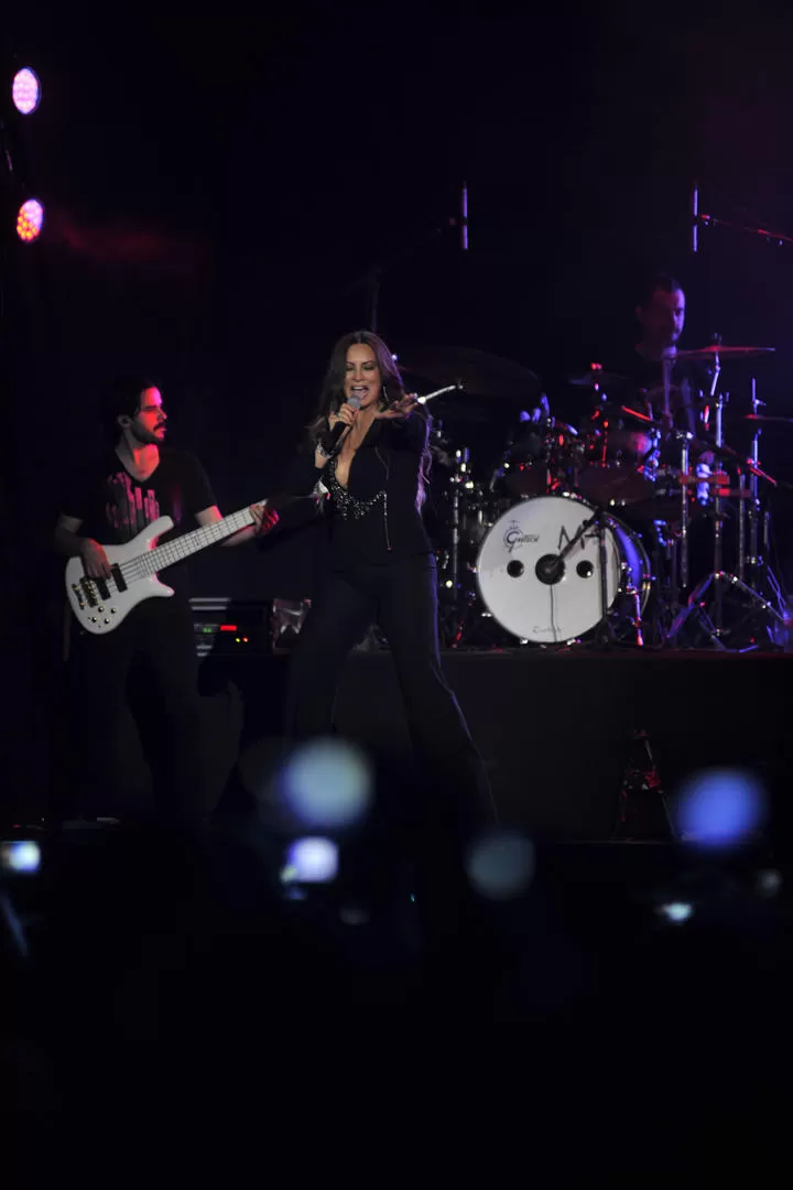 FAVORITA. La cantante convoca a miles de fans cuando actúa en Tucumán. 