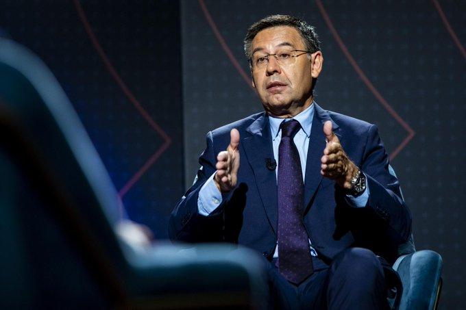 Josep María Bartomeu, presidente del Barcelona. (FOTO TOMADA DE TWITTER @FCBarcelona)