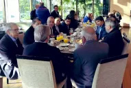 Javier Noguera le presentó el proyecto del tren elevado a Alberto Fernández