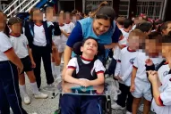 Benja Ibarra, el niño tucumano que le ganó a un virus y ahora lucha por hablar 